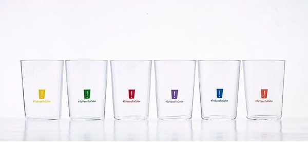 Vaso Sidra Extrafino Sella 50 Cl Caja 6 Unidades Colores